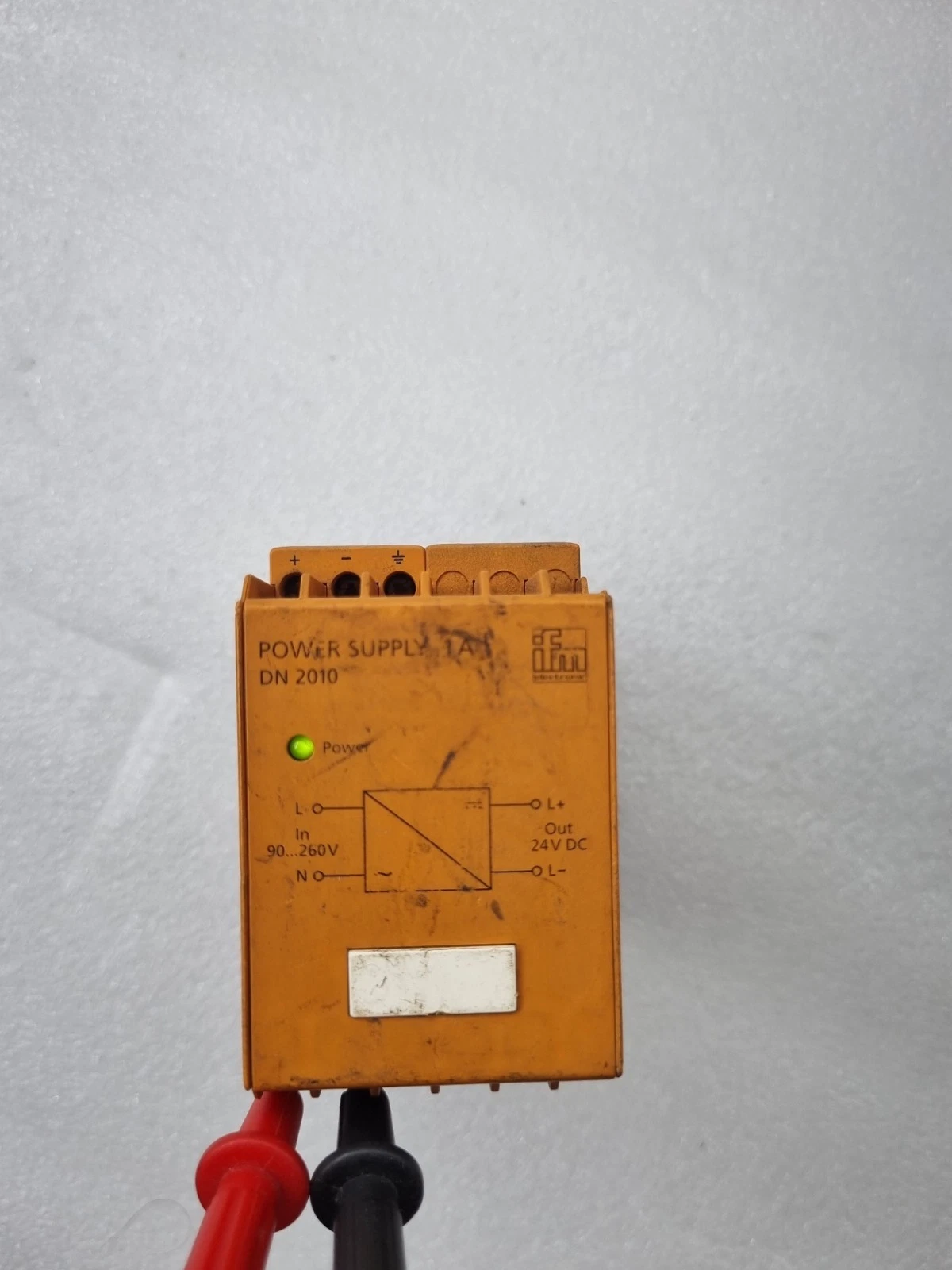 IFM ELECTRONICS DN 2010 1A SWITCHING MODE POWER SUPPLY 24VDC DN2010